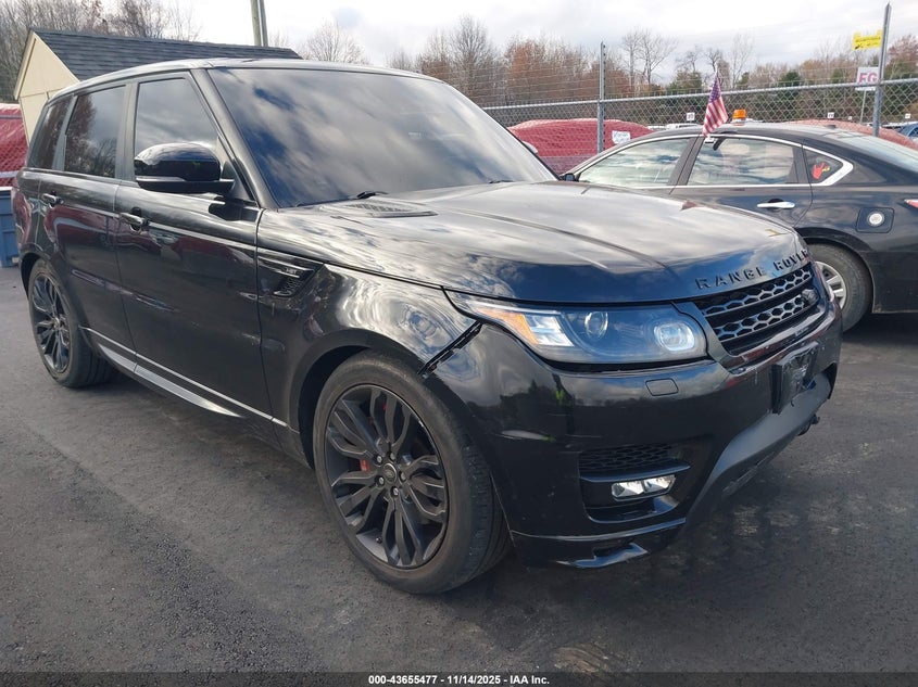 2016 LAND ROVER RANGE ROVER SPORT 3.0L V6 SUPERCHARGED HSE - SALWS2VF8GA555465