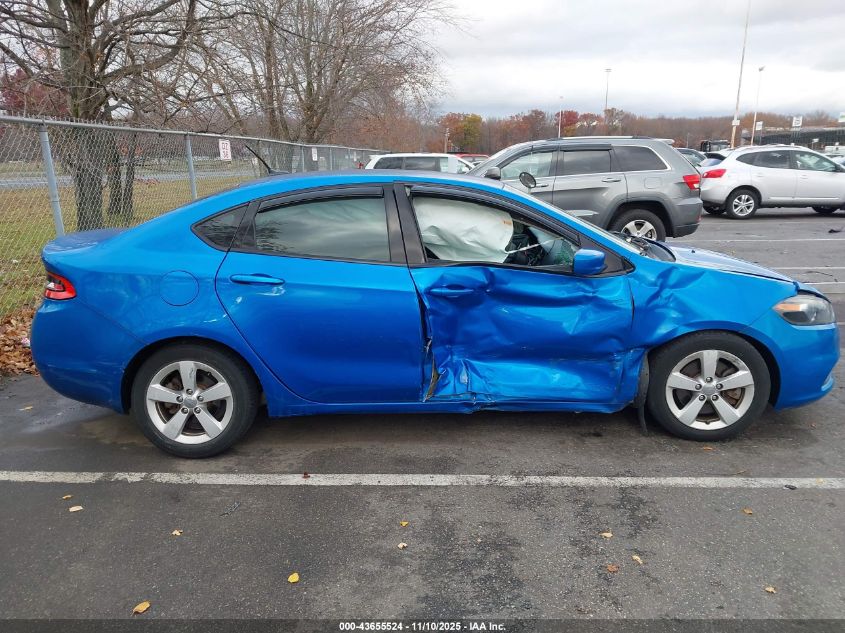 2015 Dodge Dart Sxt VIN: 1C3CDFBB6FD415865 Lot: 43655524