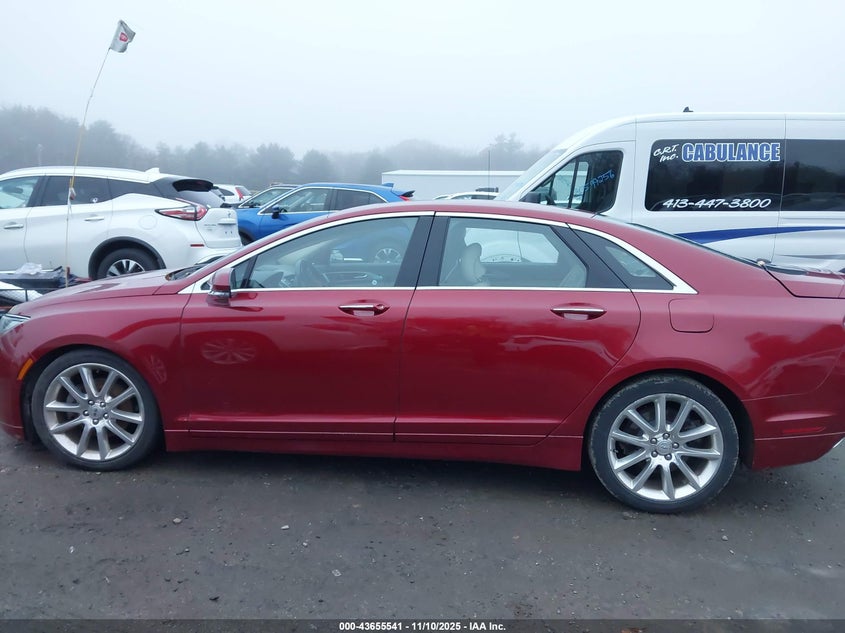 2016 LINCOLN MKZ - 3LN6L2J96GR618276