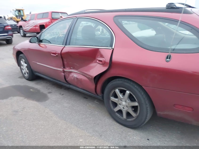 2000 Mercury Sable Gs VIN: 1MEFM58U8YG631826 Lot: 43655586