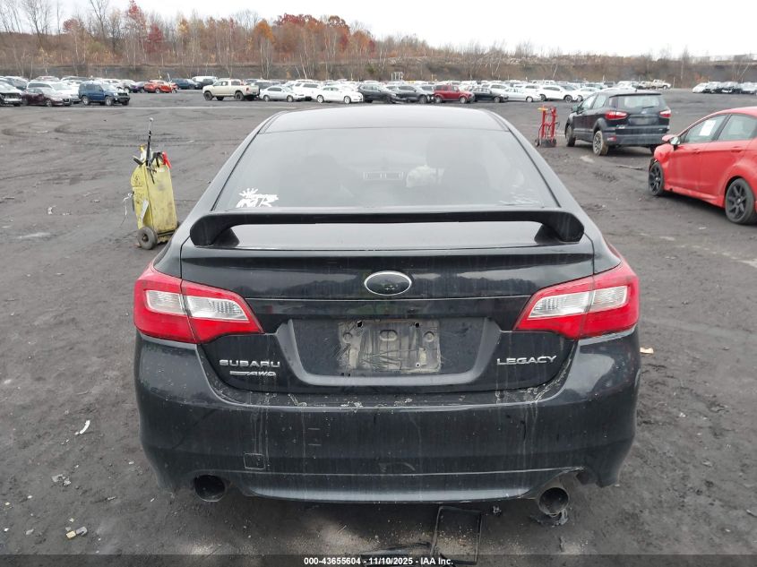 2015 Subaru Legacy 2.5I VIN: 4S3BNAA64F3005714 Lot: 43655604