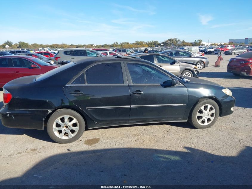 2005 Toyota Camry Xle V6 VIN: 4T1BF32K95U618078 Lot: 43655614