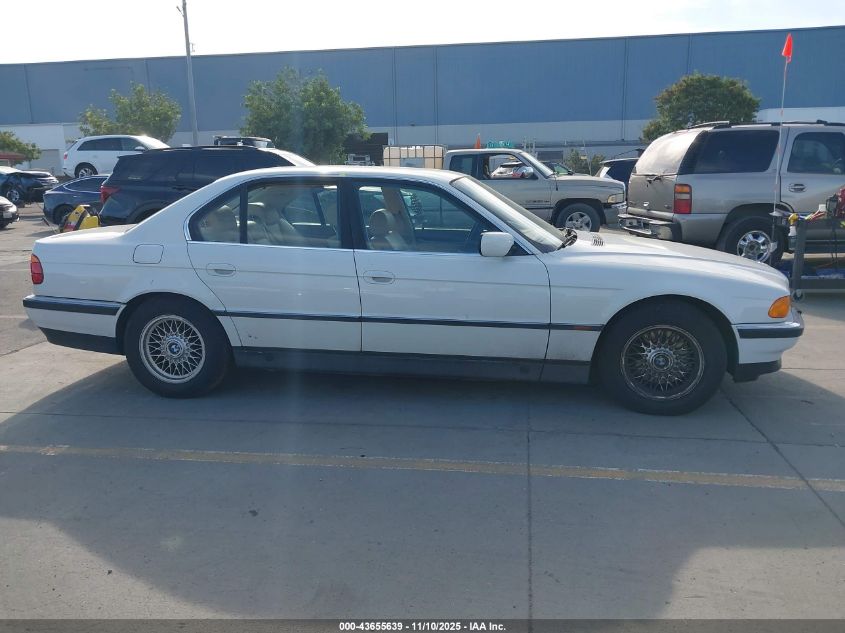 1995 BMW 740 I Automatic VIN: WBAGF6326SDH07791 Lot: 43655639