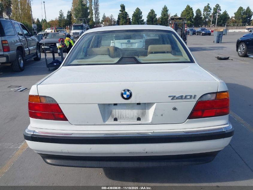 1995 BMW 740 I Automatic VIN: WBAGF6326SDH07791 Lot: 43655639