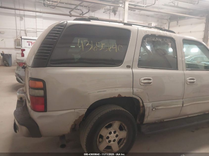 2005 Chevrolet Tahoe Lt VIN: 1GNEK13T25J198228 Lot: 43655640