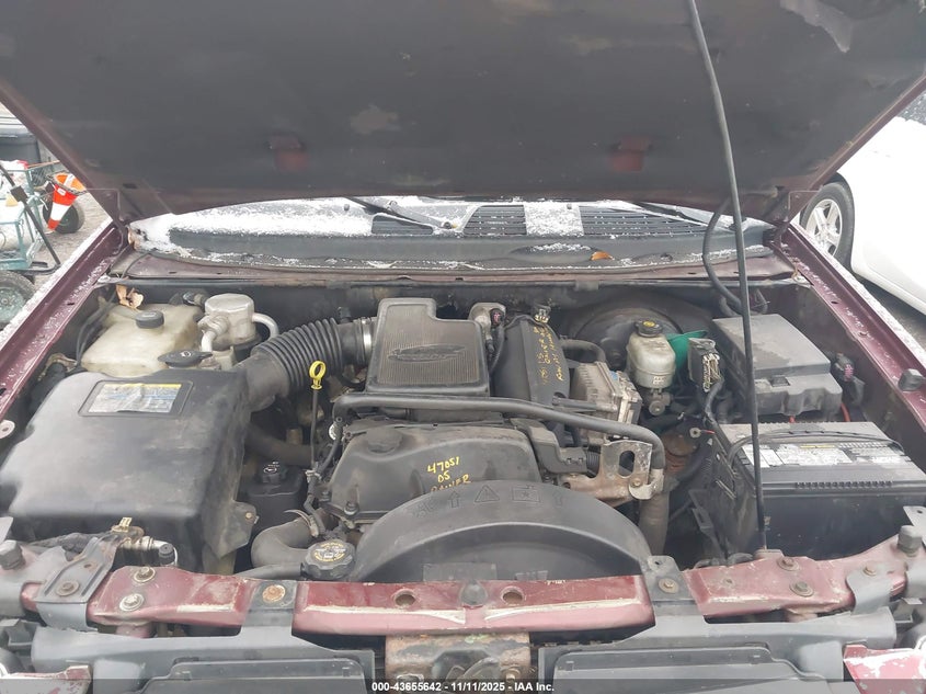 2005 GMC Envoy Xl Sle VIN: 1GKET16S756116347 Lot: 43655642