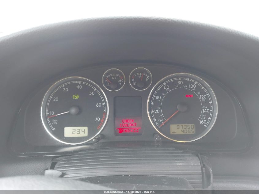 2003 Volkswagen Passat Gls VIN: WVWPD63B43P359303 Lot: 43655645