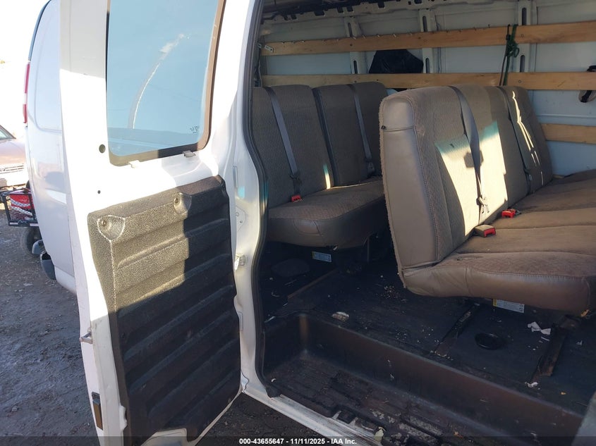 2017 GMC Savana 2500 Work Van VIN: 1GTW7AFF4H1906200 Lot: 43655647