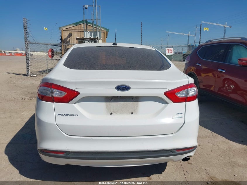 2016 Ford Fusion Se VIN: 1FA6P0HD5G5135183 Lot: 43655651