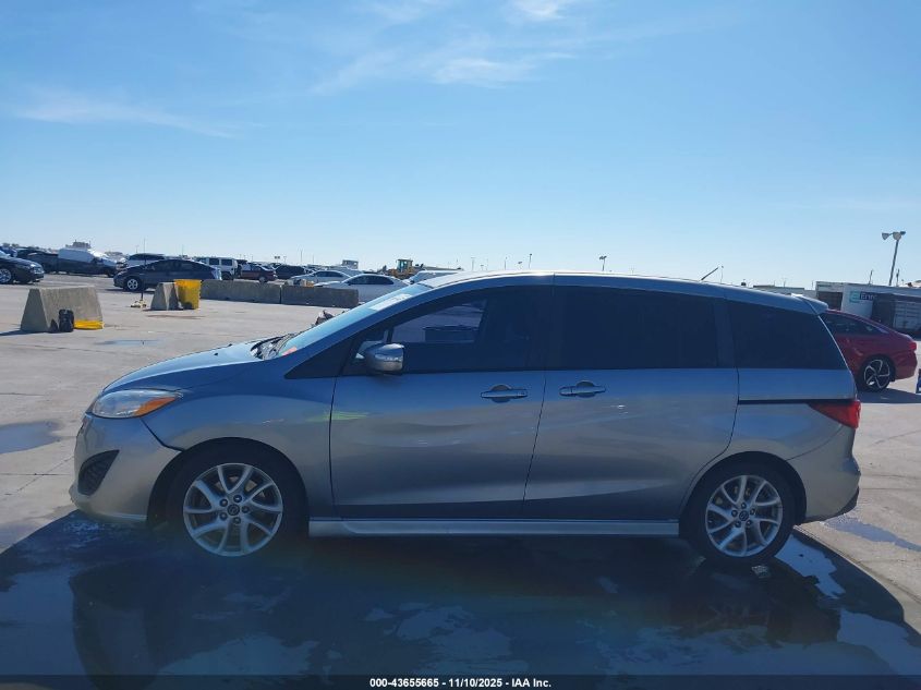 2014 Mazda Mazda5 Touring VIN: JM1CW2CL3E0166601 Lot: 43655665