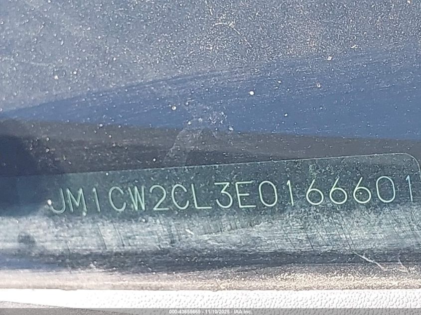 2014 Mazda Mazda5 Touring VIN: JM1CW2CL3E0166601 Lot: 43655665