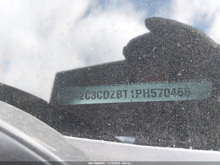 2023 Dodge Challenger R/T VIN: 2C3CDZBT1PH570466 Lot: 43655669