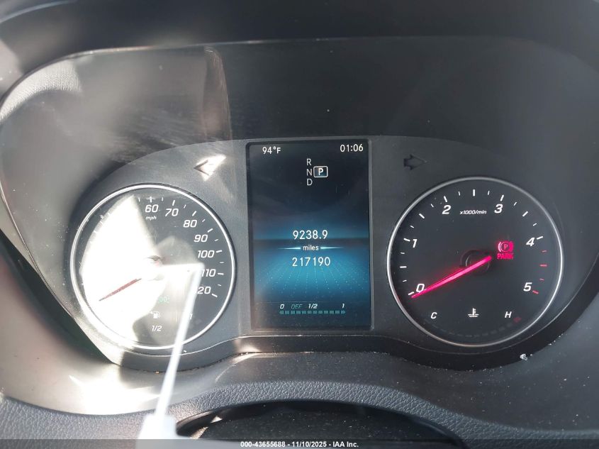 2024 Mercedes-Benz Sprinter 2500 High Roof 4-Cyl Diesel Ho VIN: W1Y4NDHY7RT171632 Lot: 43655688