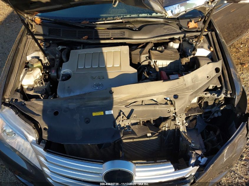 2011 Toyota Avalon VIN: 4T1BK3DB8BU374802 Lot: 43655728