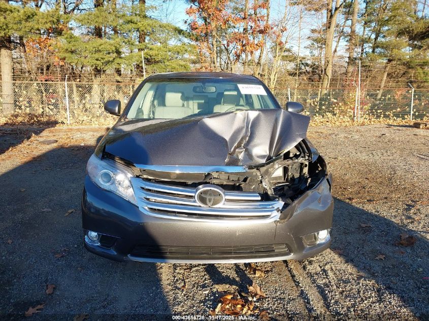 2011 Toyota Avalon VIN: 4T1BK3DB8BU374802 Lot: 43655728