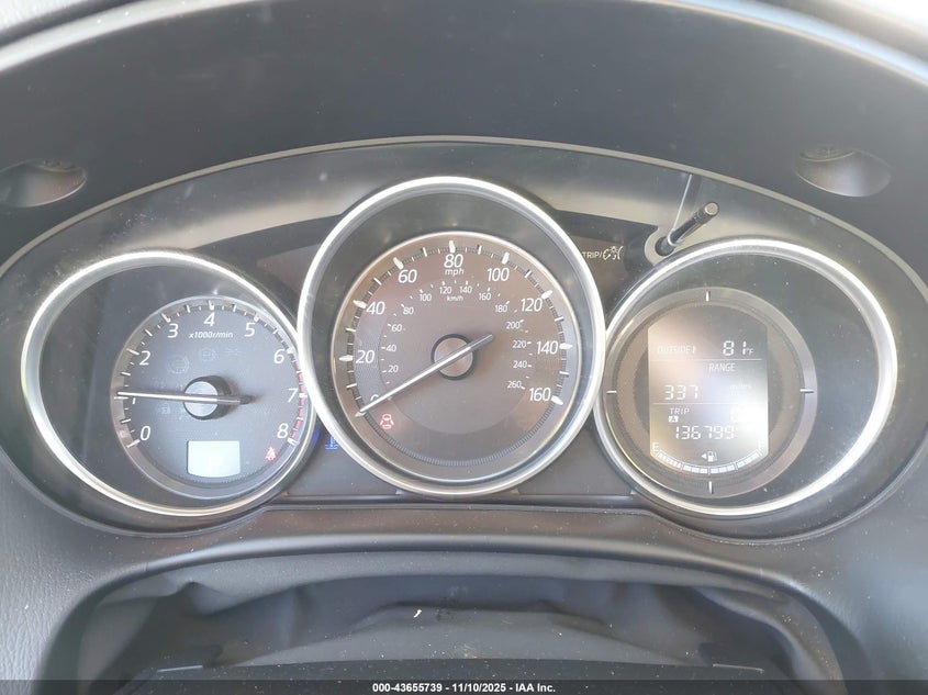 2016 Mazda Cx-5 Touring VIN: JM3KE2CY5G0874529 Lot: 43655739