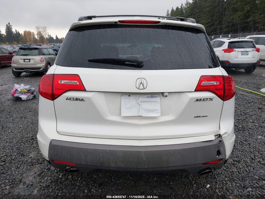 2007 Acura Mdx Technology Package VIN: 2HNYD28377H505390 Lot: 43655747