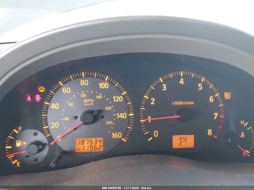 2004 Infiniti G35 VIN: JNKCV51E64M600802 Lot: 43655756