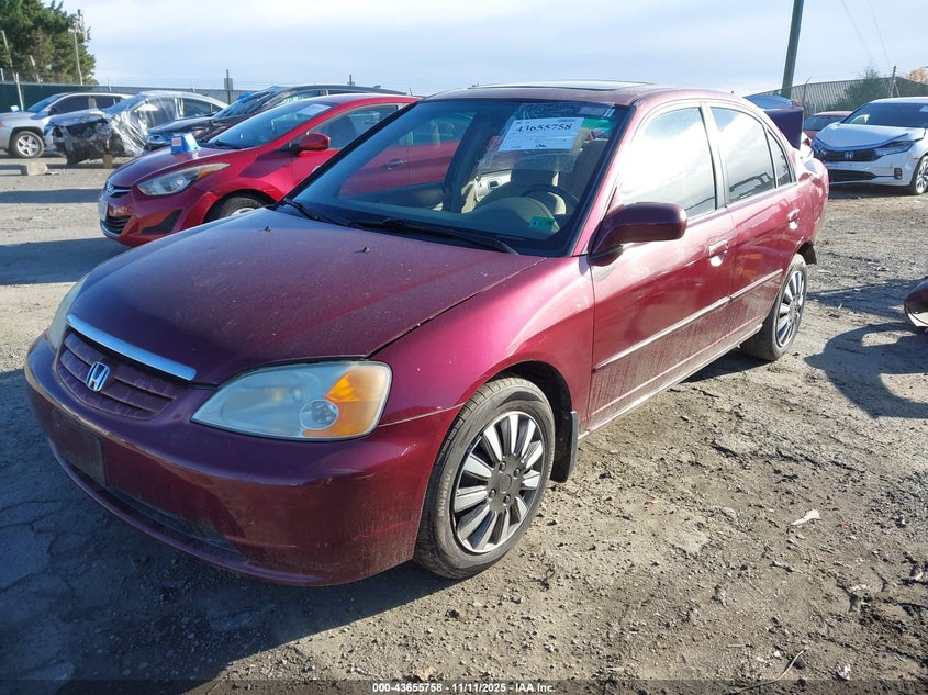 1HGES26772L038859 2002 HONDA CIVIC photo no. 2
