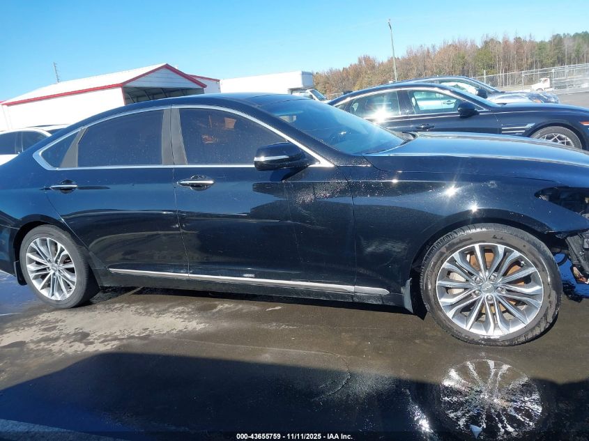 2015 Hyundai Genesis 3.8 VIN: KMHGN4JE1FU040649 Lot: 43655759