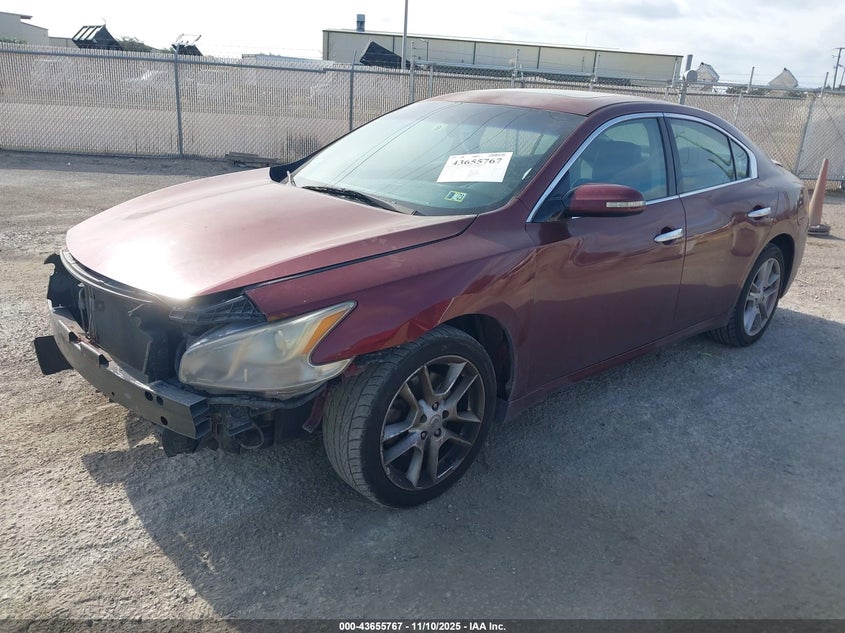 1N4AA51E29C810269 2009 NISSAN MAXIMA photo no. 2
