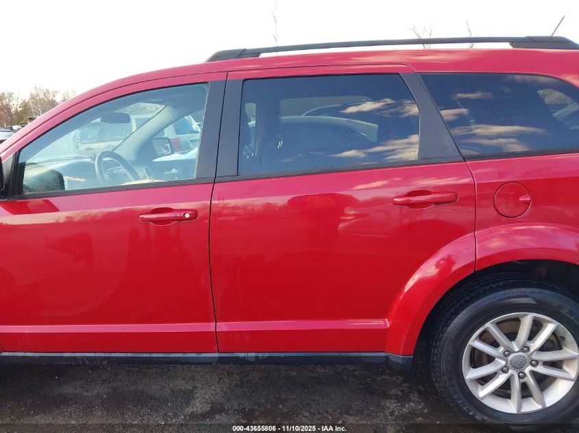 2016 Dodge Journey Sxt VIN: 3C4PDDBG2GT163444 Lot: 43655806