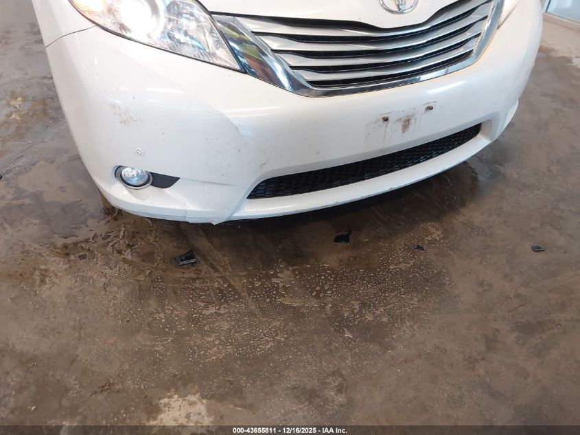 2011 Toyota Sienna Limited V6 VIN: 5TDYK3DC1BS040428 Lot: 43655811