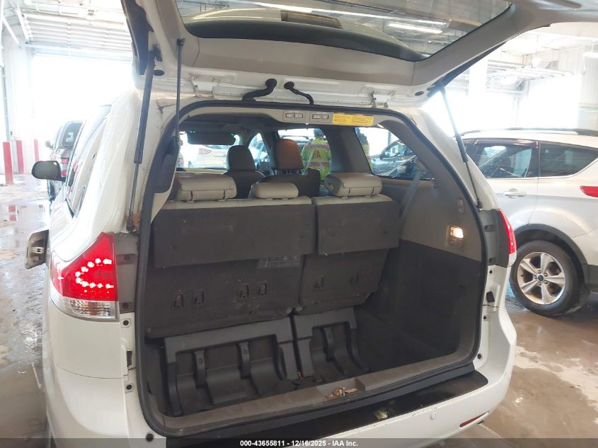 2011 Toyota Sienna Limited V6 VIN: 5TDYK3DC1BS040428 Lot: 43655811