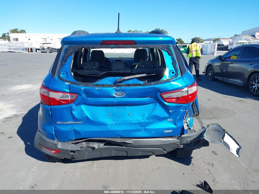 2018 Ford Ecosport Se VIN: MAJ3P1TE0JC243786 Lot: 43655818