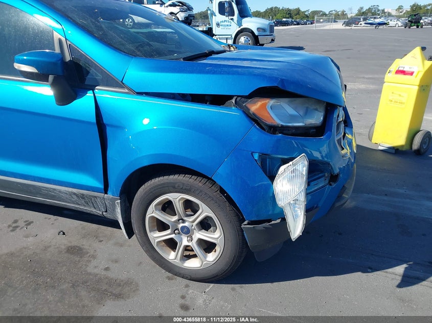 2018 Ford Ecosport Se VIN: MAJ3P1TE0JC243786 Lot: 43655818