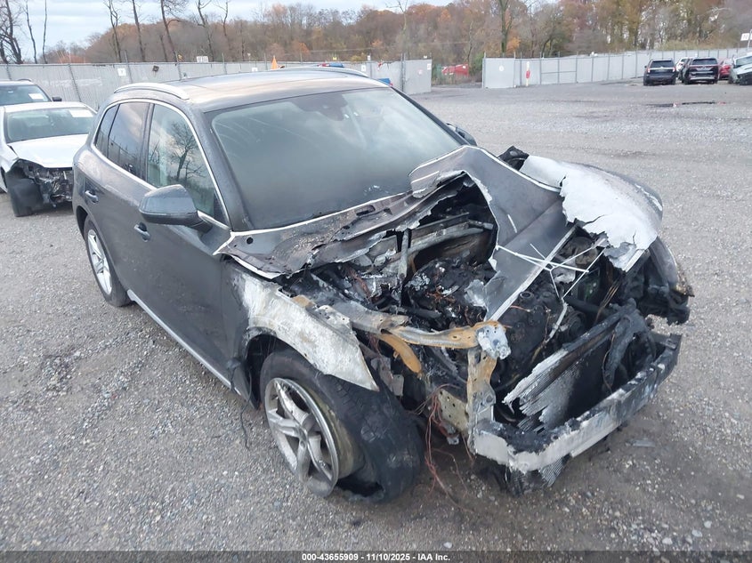 2021 Audi Q5 Premium 45 Tfsi Quattro S Tronic VIN: WA1AAAFY0M2038790 Lot: 43655909