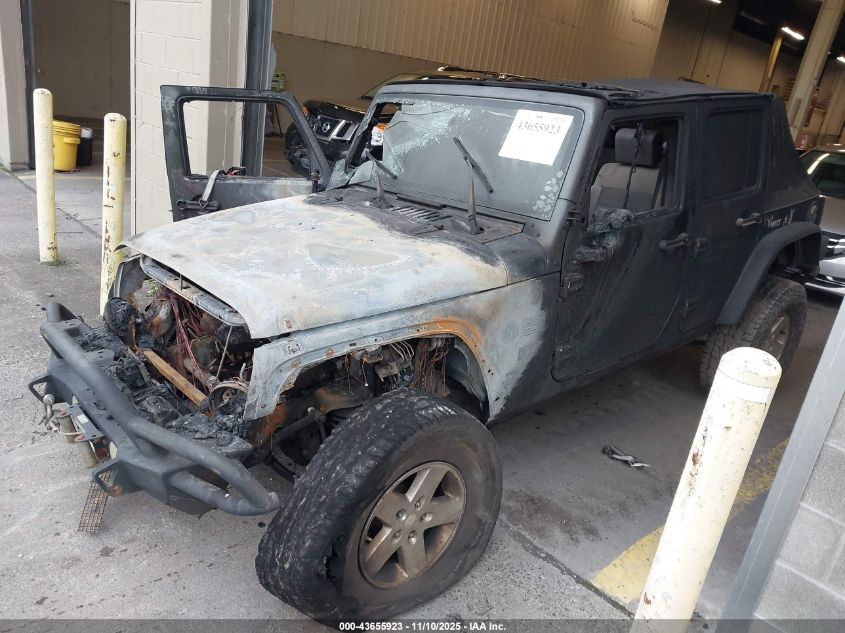 2008 Jeep Wrangler Unlimited X VIN: 1J8GA39118L502706 Lot: 43655923