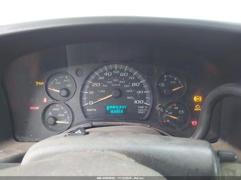 2006 GMC Savana Work Van VIN: 1GTGG25V961215163 Lot: 43655948