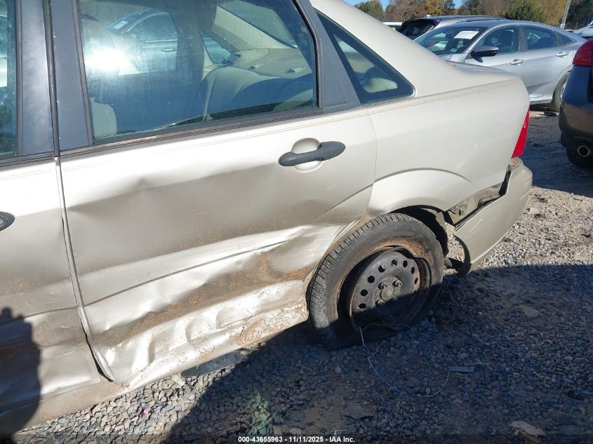 2007 Ford Focus S/Se/Ses VIN: 1FAFP34N87W139061 Lot: 43655963