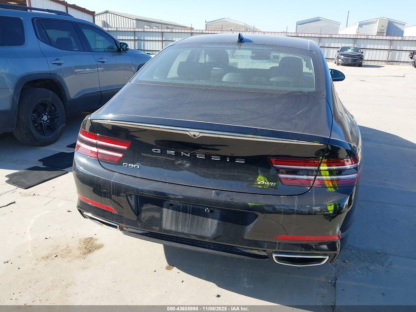 2023 Genesis G80 2.5T Awd VIN: KMTGB4SC0PU197179 Lot: 43655998