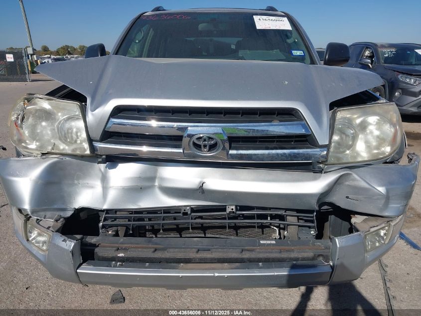 2005 Toyota 4Runner Sr5 V6 VIN: JTEZU14R450055371 Lot: 43656006