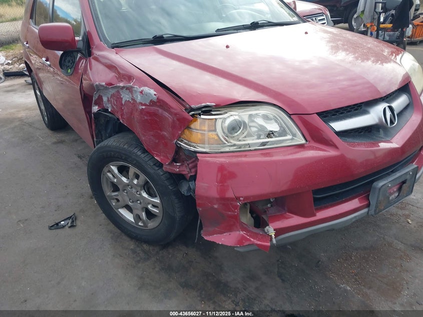 2005 Acura Mdx VIN: 2HNYD18865H504749 Lot: 43656027