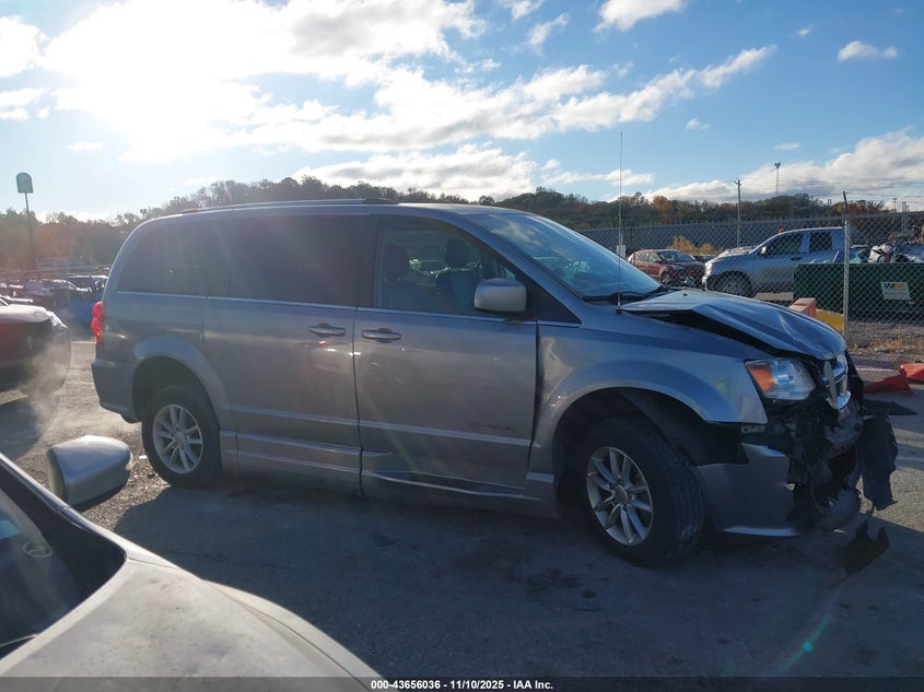 2018 Dodge Grand Caravan Sxt VIN: 2C4RDGCG9JR241544 Lot: 43656036