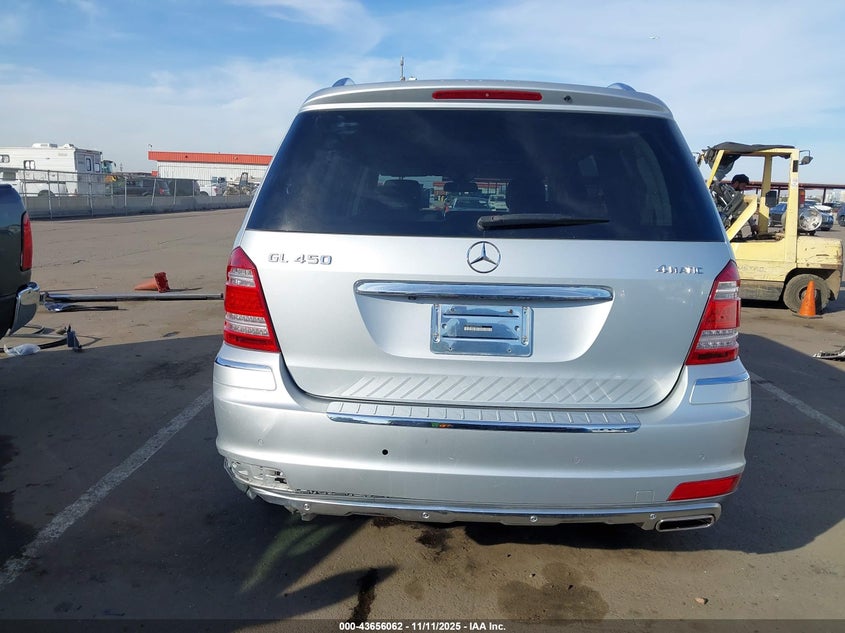 2010 Mercedes-Benz Gl 450 4Matic VIN: 4JGBF7BE4AA537938 Lot: 43656062