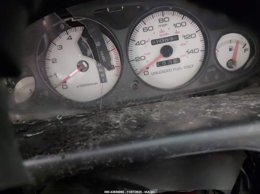 2000 Acura Integra Ls VIN: JH4DC4450YS013643 Lot: 43656065