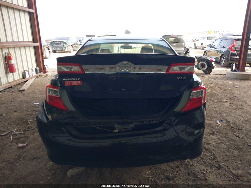 2013 TOYOTA CAMRY XLE 4T4BF1FK9DR319516