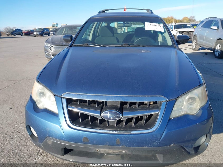 2008 Subaru Outback 2.5I/2.5I L.l. Bean Edition VIN: 4S4BP61C387338846 Lot: 43656071