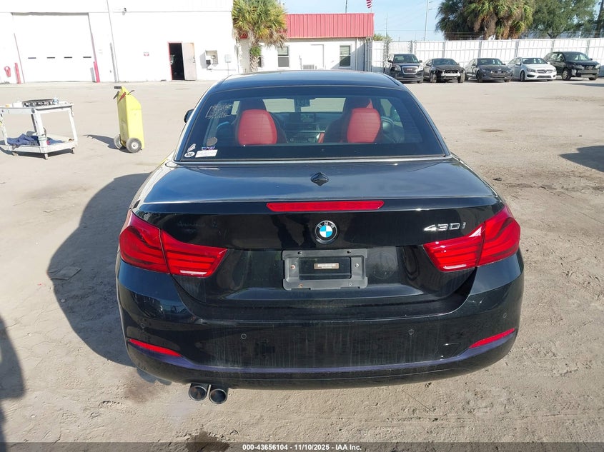 2018 BMW 430I WBA4Z1C54JEC58854