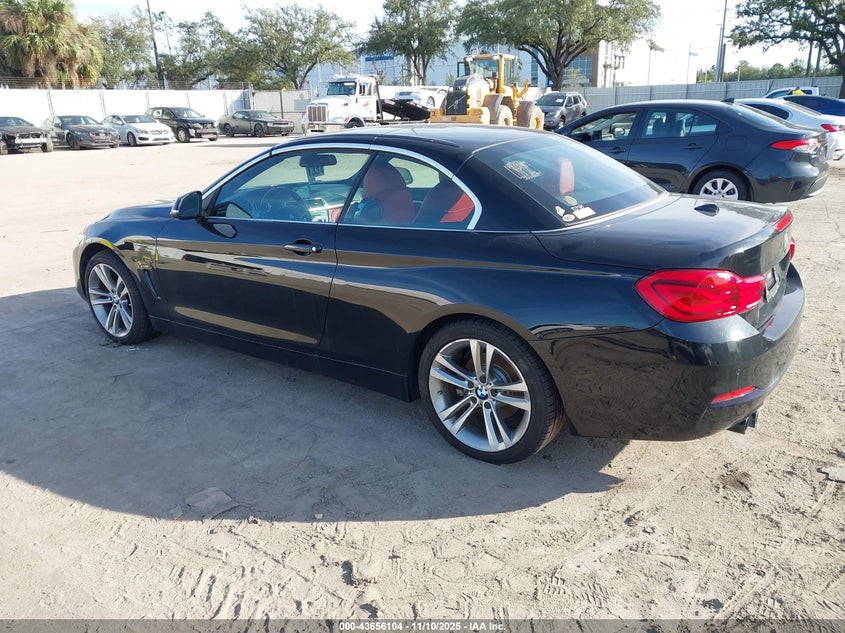2018 BMW 430I WBA4Z1C54JEC58854