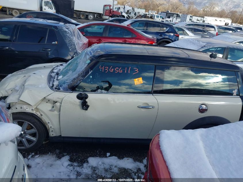 2011 Mini Cooper S Clubman VIN: WMWZG3C58BTY36407 Lot: 43656113