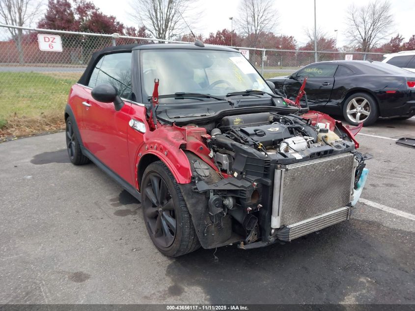2013 MINI CONVERTIBLE COOPER S - WMWZP3C58DT297757