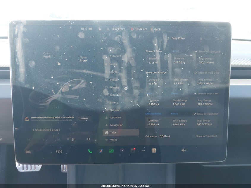 2025 Tesla Model 3 Performance VIN: 5YJ3E1ET0SF995262 Lot: 43656123