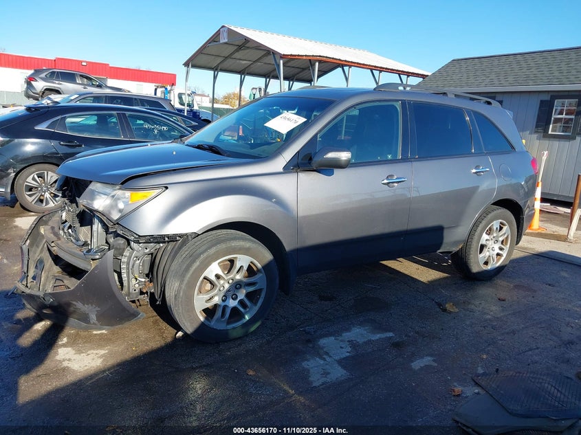 2008 Acura Mdx VIN: 2HNYD28298H527934 Lot: 43656170