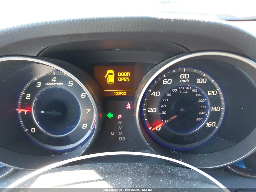 2008 Acura Mdx VIN: 2HNYD28298H527934 Lot: 43656170