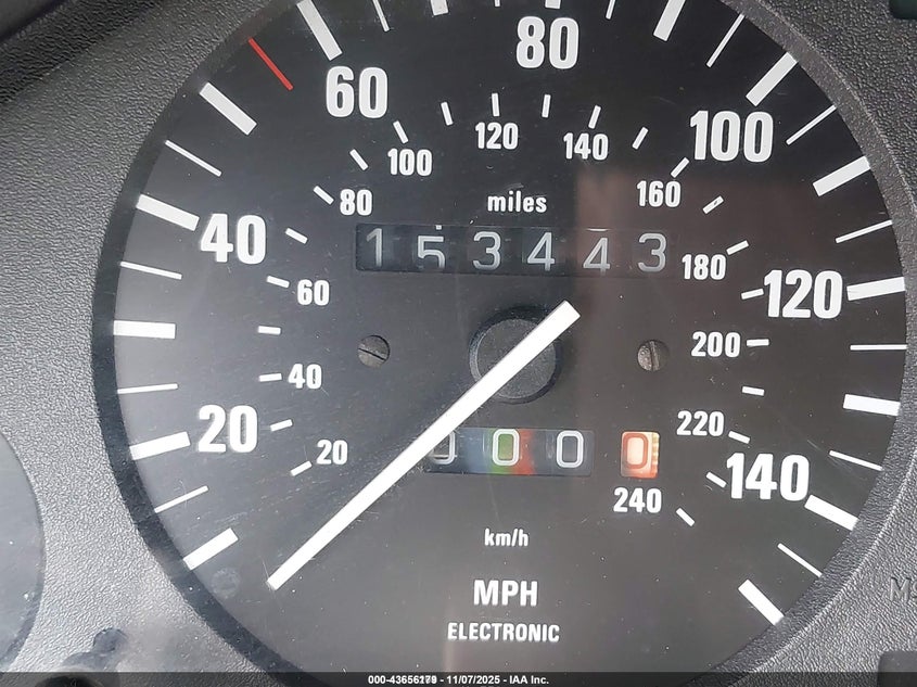 1989 BMW 325 I VIN: WBABB1304KEC00518 Lot: 43656179